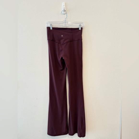 Athleta Maroon Flare Pants - Picture 5 of 5